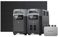 Stacja zasilania EcoFlow DELTA Pro + Smart Extra Battery + Microinverter 800W + 2RIGIDSP400W 