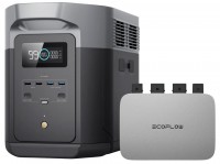 Zdjęcia - Stacja zasilania EcoFlow DELTA 2 Max + Microinverter 800W 