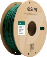 Zdjęcia - Filament do druku 3D eSUN PLA+ Pine Green 1kg 1 kg  zielony