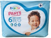 Zdjęcia - Pielucha Lupilu Soft and Dry Pants 6 / 50 pcs 