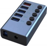 Zdjęcia - Czytnik kart pamięci / hub USB Dynamode DM-UH-P405 