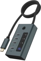 Кардридер / USB-хаб Icy Box IB-HUB1454-C31 