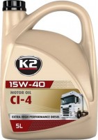 Моторне мастило K2 Motor Oil 15W-40 CI-4 5 л