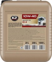 Фото - Моторне мастило K2 Motor Oil 10W-40 CI-4 20 л