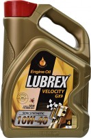 Фото - Моторне мастило Lubrex Velocity GX9 10W-40 4 л