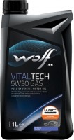 Фото - Моторне мастило WOLF Vitaltech 5W-30 GAS 1 л