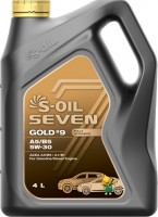 Фото - Моторне мастило S-Oil Seven Gold #9 A5/B5 5W-40 4 л