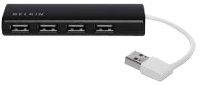Кардридер / USB-хаб Belkin 4-Port Ultra-Slim Travel Hub 