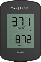 Licznik rowerowy / prędkościomierz VAN RYSEL BC 100 GPS 
