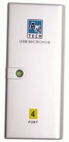 Zdjęcia - Czytnik kart pamięci / hub USB A4Tech HUB-54 