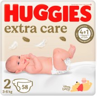 Pielucha Huggies Extra Care 2 / 58 pcs 