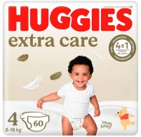 Підгузки Huggies Extra Care 4 / 60 pcs 