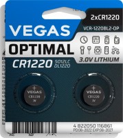 Фото - Акумулятор / батарейка Vegas Optimal  2xCR1220