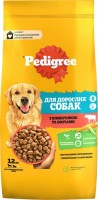 Karm dla psów Pedigree Adult Medium/Large Beef/Vegetables 12 kg 