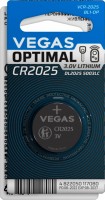 Фото - Акумулятор / батарейка Vegas Optimal  1xCR2025