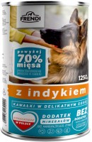 Karm dla psów Frendi Adult All Breeds Turkey Canned 1.25 kg 1 szt.