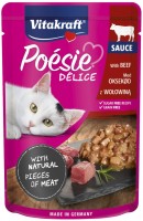 Karma dla kotów Vitakraft Poesie Delice Adult Beef 85 g 