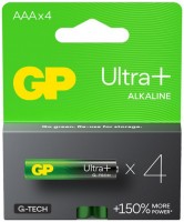Акумулятор / батарейка GP Ultra Plus Alkaline G-Tech 4xAAA 