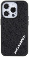 Etui Karl Lagerfeld 3D Rubber Multi Logo for iPhone 15 Pro 