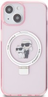 Чохол Karl Lagerfeld Ring Stand Karl&Choupette MagSafe for iPhone 15 Plus 