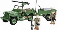 Klocki COBI Willys MB and Trailer 2297 