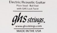 Фото - Струни GHS Plain Steel Ball End Single Guitar String .008 