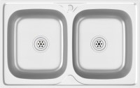 Zlewozmywak kuchenny VidaXL Kitchen Sink with Double Basins 80x50 147234 800x500