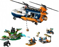 Klocki Lego Jungle Explorer Helicopter at Base Camp 60437 