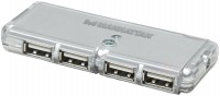 Фото - Кардридер / USB-хаб MANHATTAN Classic Desing 4 ports USB 2.0 