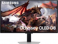 Монітор Samsung Odyssey OLED G80SD 32 32 "  сріблястий