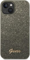 Etui GUESS Glitter Flakes Metal Logo for iPhone 14 Plus 