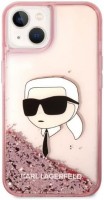 Etui Karl Lagerfeld Glitter Karl's Head for iPhone 14 