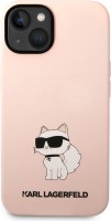 Etui Karl Lagerfeld Silicone Choupette for iPhone 14 Plus 