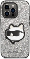 Etui Karl Lagerfeld Glitter Choupette Patch for iPhone 14 Pro Max 