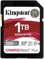 Карта пам'яті Kingston Canvas React Plus V60 SD 1 ТБ