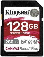Карта пам'яті Kingston Canvas React Plus V60 SD 128 ГБ