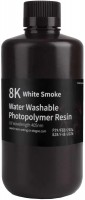 Фото - Пластик для 3D друку Elegoo Water Washable Resin 8K White Smoke 1kg 1 кг  білий