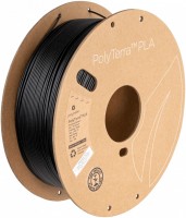 Filament do druku 3D Polymaker PolyTerra PLA Charcoal Black 1kg 1 kg  czarny