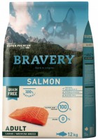 Корм для собак Bravery Adult Large/Medium Salmon 12 kg 