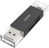 Czytnik kart pamięci / hub USB Hama H-200127 