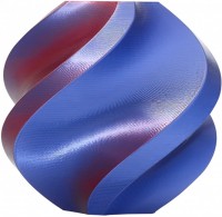 Фото - Пластик для 3D друку Bambu Lab PLA Silk Dual Color Midnight Blaze Blue-Red 1kg 1 кг  синій