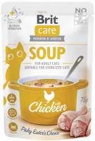 Zdjęcia - Karma dla kotów Brit Care Soup Chicken 75 g 