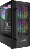 Zdjęcia - Obudowa Gamdias AURA GC7 RGB czarny