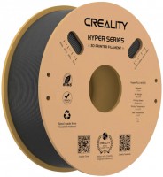 Фото - Пластик для 3D друку Creality Hyper PLA Black 1kg 1 кг  чорний