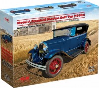 Фото - Збірна модель ICM Model A Standard Phaeton Soft Top (1930s) (1:24) 