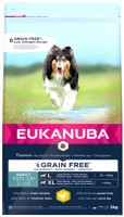 Karm dla psów Eukanuba Grain Free Adult L/XL Breed Chicken 3 kg