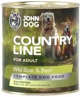 Корм для собак John Dog Canned Adult Wild Boar/Beef 0.8 кг