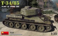 Фото - Збірна модель MiniArt T-34/85 Plant 112. Spring 1944 (1:35) 