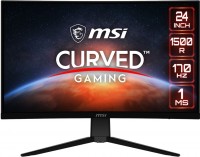 Фото - Монітор MSI G242C 23.6 "  чорний