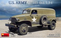 Zdjęcia - Model do sklejania (modelarstwo) MiniArt U.S. Army G7105 4x4 1.5 T Panel Delivery Truck (1:35) 